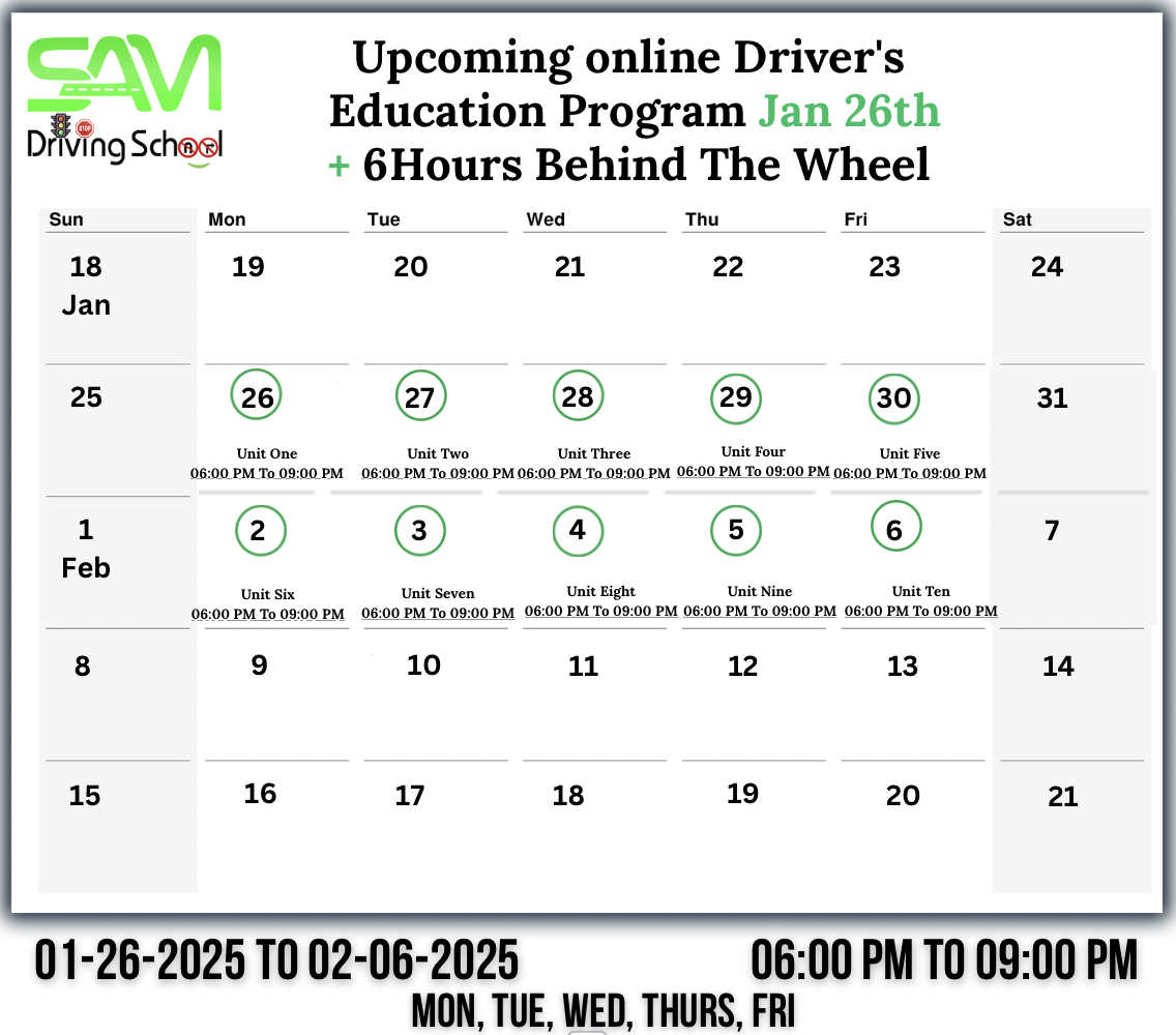 Driver's Education Program