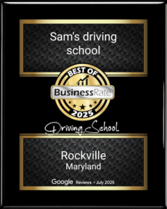 Honored and Grateful: Sam’s Driving School Named "Best of 2025" in Rockville!