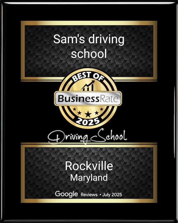Honored and Grateful: Sam’s Driving School Named "Best of 2025" in Rockville!